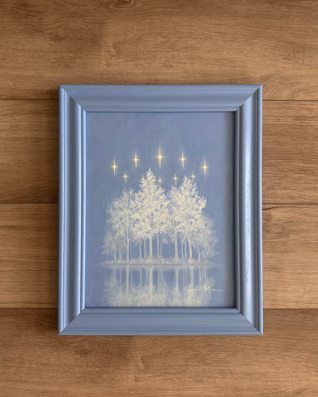 Anomaly, an original oil painting by Savannah Morgan