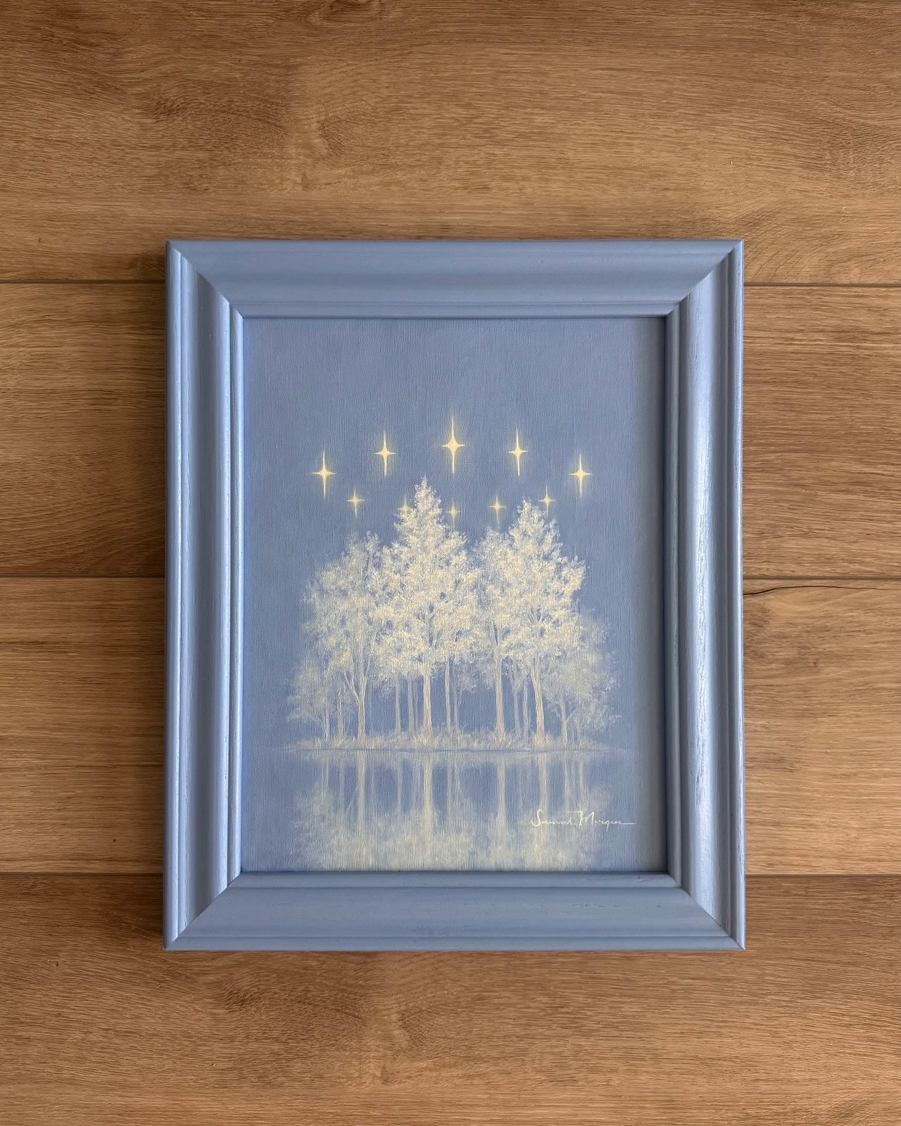 Anomaly, an original oil painting by Savannah Morgan