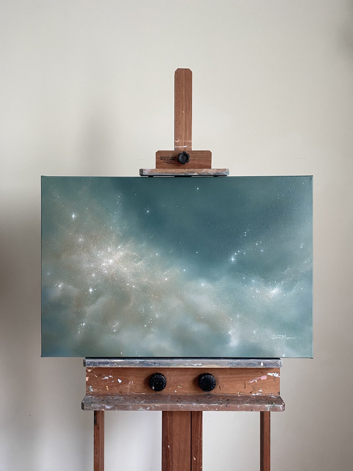Celestial Tide, an original oil painting by Savannah Morgan