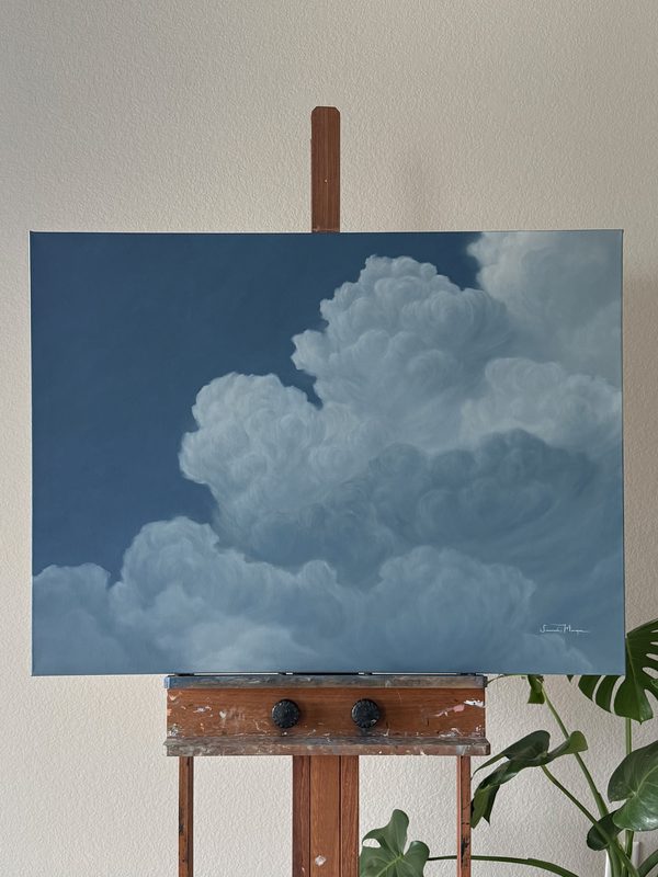 Form, an original oil painting by Savannah Morgan