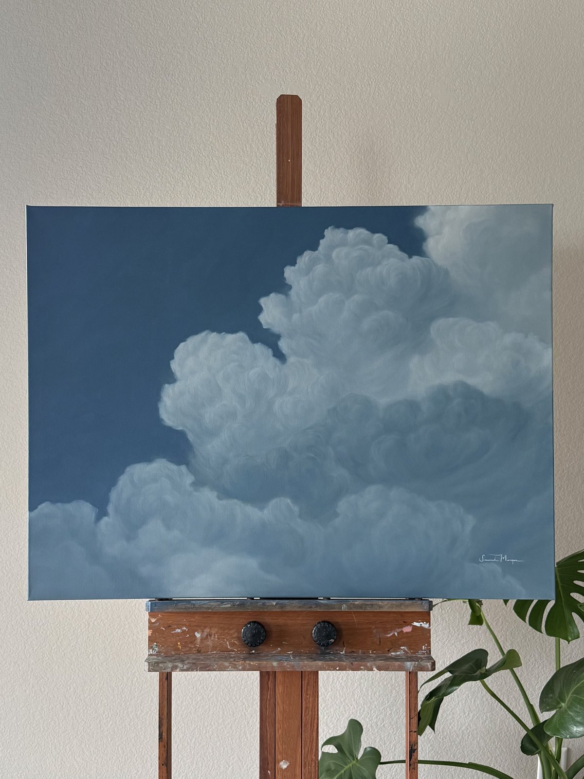Form, an original oil painting by Savannah Morgan