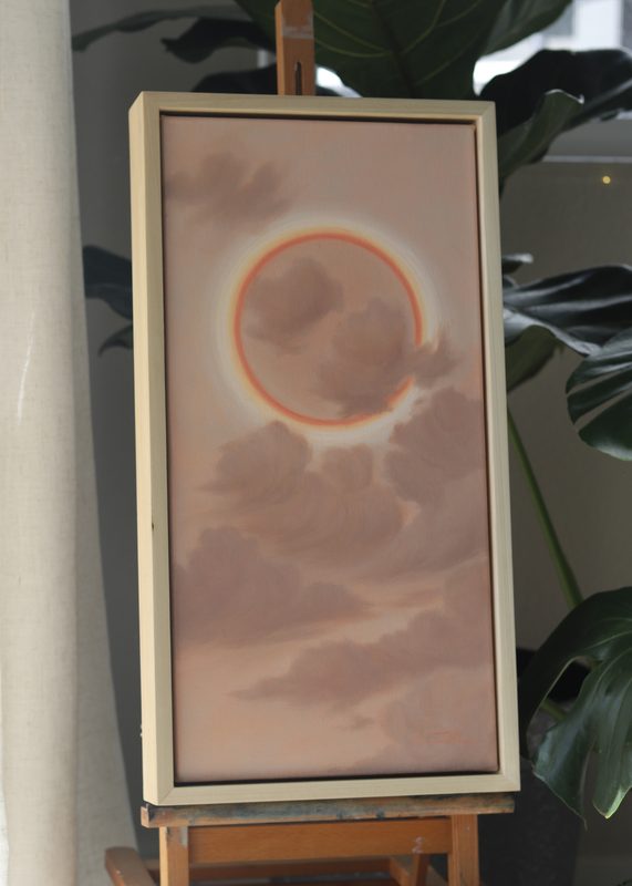 Halo, an original oil painting by Savannah Morgan