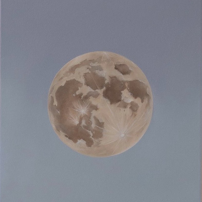 November's Moon, detail view 2