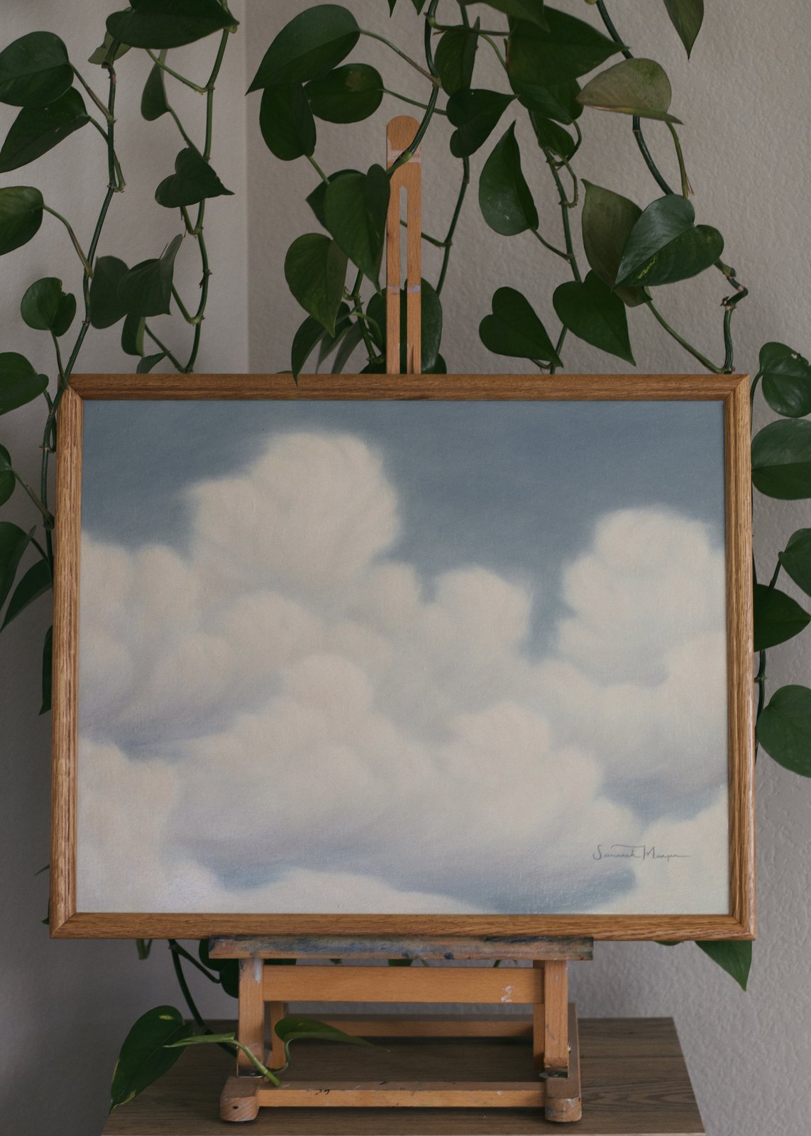 Opal Drift, an original oil painting by Savannah Morgan