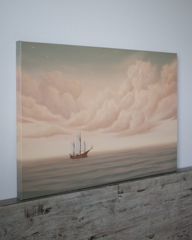 The Journey, an original oil painting by Savannah Morgan